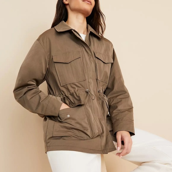 LOFT Jackets & Blazers - Lou & Grey Water-Resistant Utility Jacket